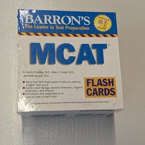 Barron's MCAT Flashcards